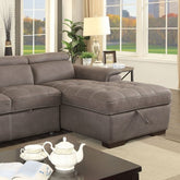 Patty Sectional Model Cm6514Br-Sect By Furniture Of America